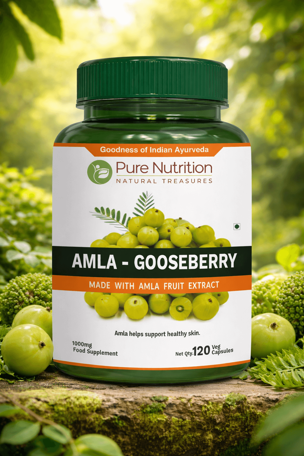 Amla Extract capsules - Amla Fruit Powder | Non-GMO